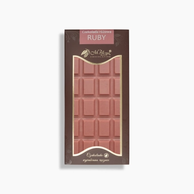 Czekolada różowa RUBY 80g