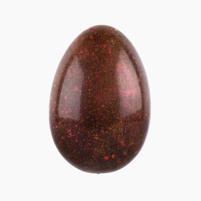 Jajko średnie z gorzkiej czekolady ręcznie malowane