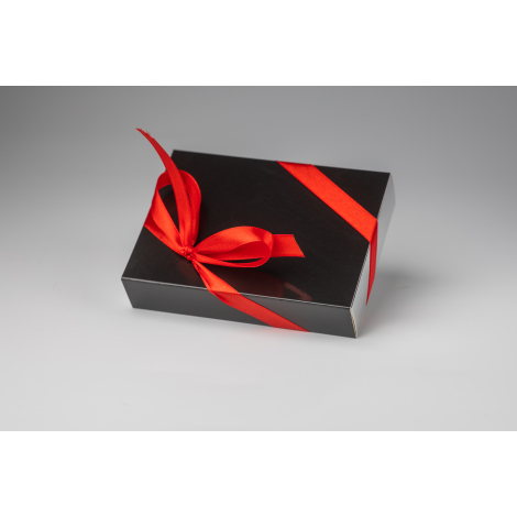 Elegancki zestaw pralin z nadrukiem 6 szt