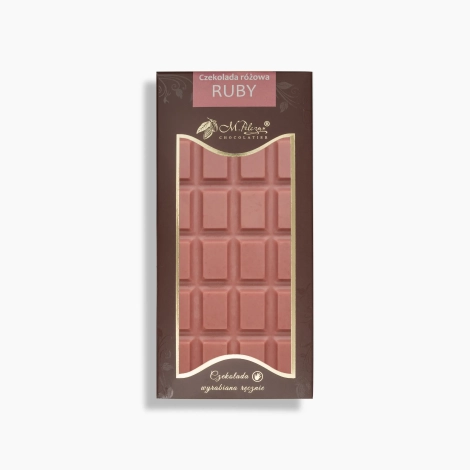 Czekolada różowa RUBY 80g