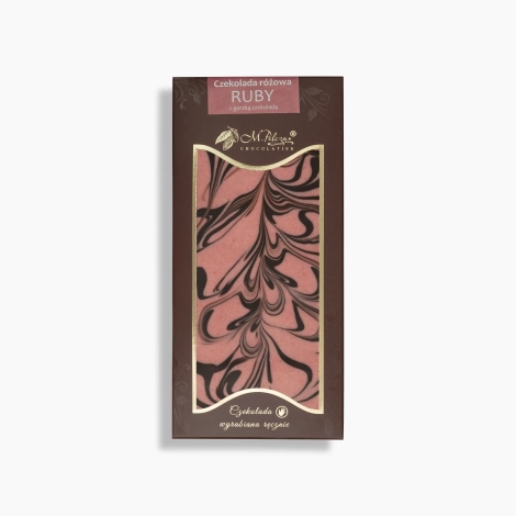 Czekolada różowa RUBY z gorzką czekoladą 80g