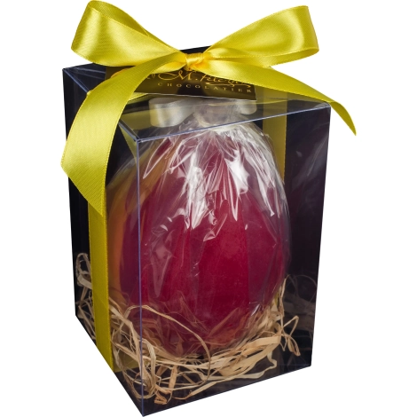 Jajko średnie z białej czekolady ręcznie malowane