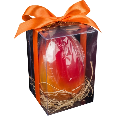 Jajko średnie z białej czekolady ręcznie malowane