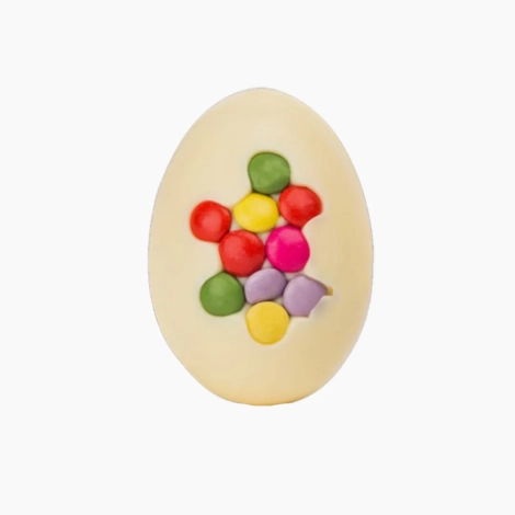 Jajko z białej czekolady