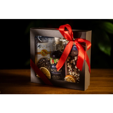 Upominkowy zestaw z czekoladą