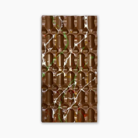 Czekolada Dubajska Mleczna z Nadzieniem Pistacjowym i Ciastem Kataifi 100g