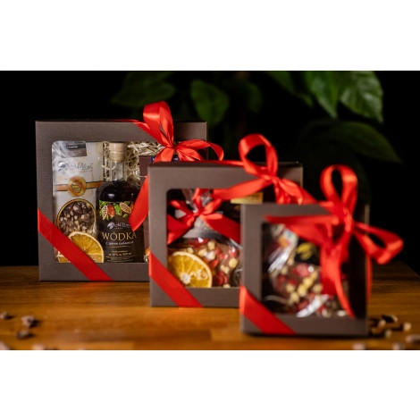 Upominkowy zestaw z czekoladą