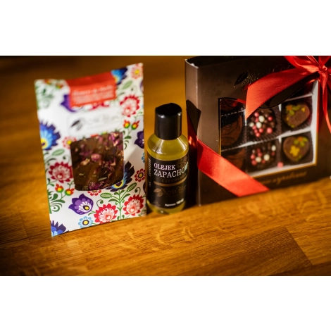 Zestaw prezentowy z pralinami