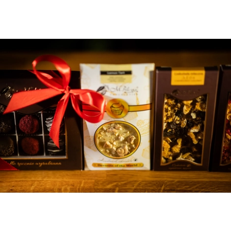 Świąteczny Zestaw z Truflami i Choinką (Gorzką)