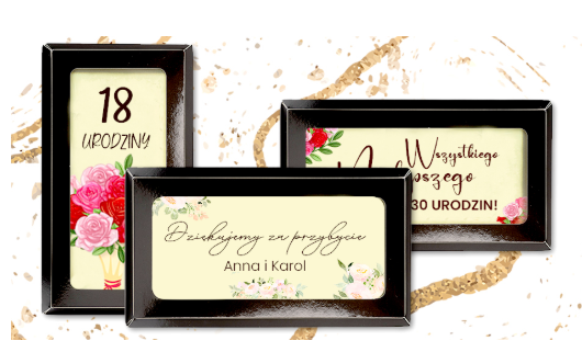 Personalizowane tabliczki – idealne na ślub, chrzest, komunię